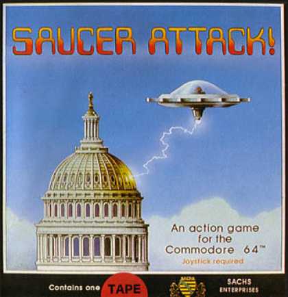 C64 Games - Saucer Attack!