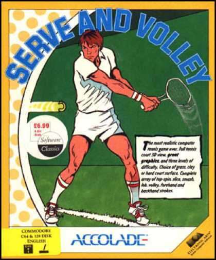 C64 Games - Serve & Volley