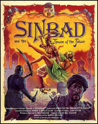 C64 Games - Sinbad and the Throne of the Falcon