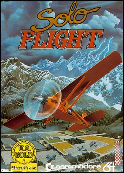 C64 Games - Solo Flight