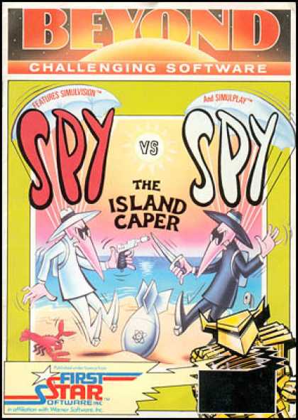 C64 Games - Spy vs Spy II: The Island Caper