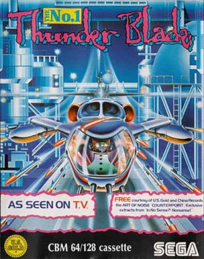 C64 Games - Thunder Blade