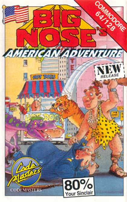 C64 Games - Big Nose American Adventure