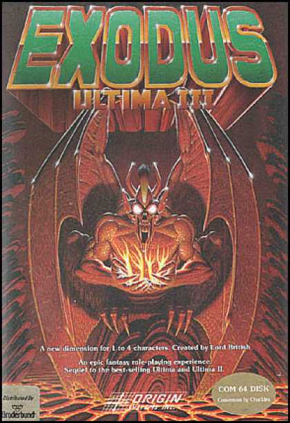 C64 Games - Ultima III: Exodus