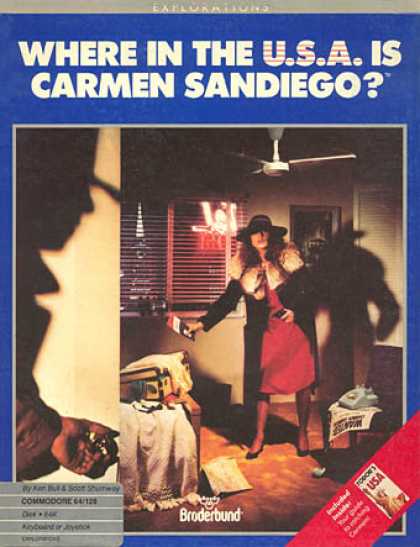 C64 Games - Where in the USA is Carmen Sandiego?