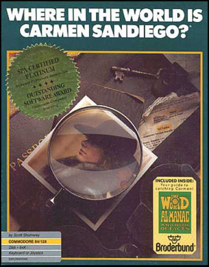 C64 Games - Where in the World is Carmen Sandiego?