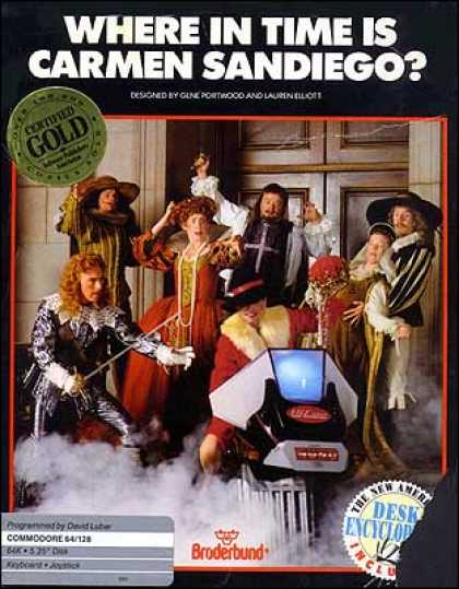 C64 Games - Where in Time is Carmen Sandiego?