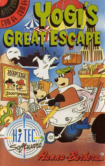 C64 Games - Yogi's Great Escape