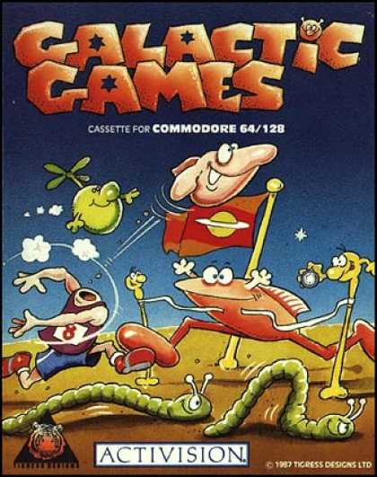 C64 Games - Galactic Games