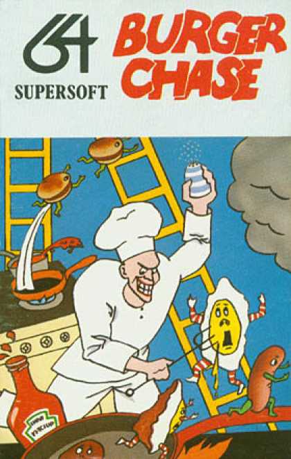 C64 Games - Burger Chase