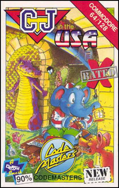 C64 Games - CJ in the USA