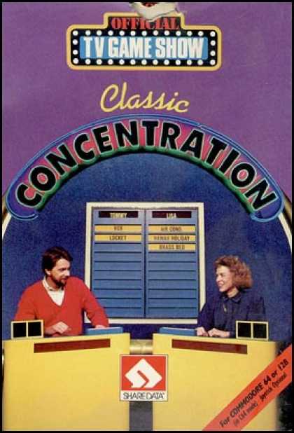C64 Games - Classic Concentration