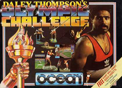 C64 Games - Daley Thompson's Olympic Challenge