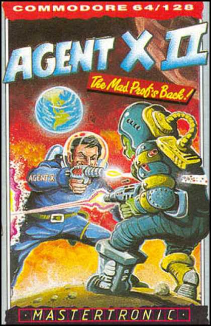 C64 Games - Agent X II - The Mad Prof's Back
