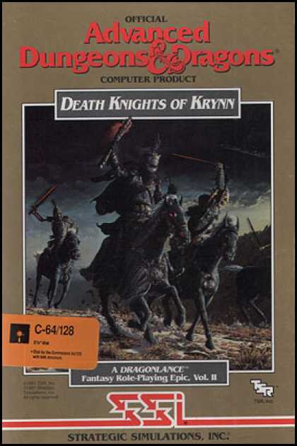 C64 Games - Death Knights of Krynn