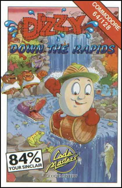 C64 Games - Dizzy: Down the Rapids