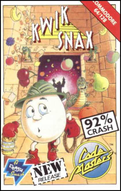 C64 Games - Dizzy: Kwik Snax