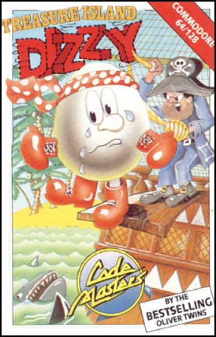 C64 Games - Dizzy: Treasure Island