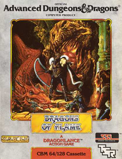 C64 Games - Dragons of Flame