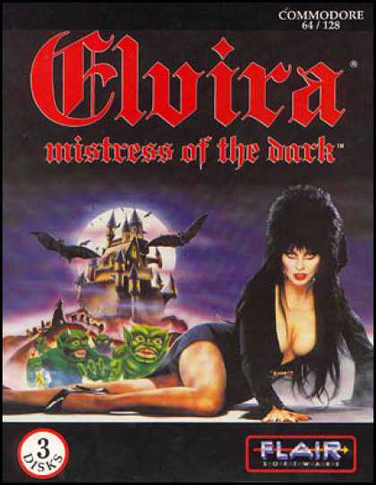 C64 Games - Elvira: Mistress of the Dark