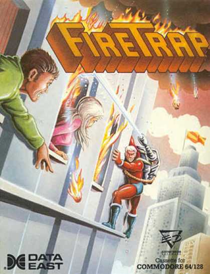 C64 Games - Fire Trap