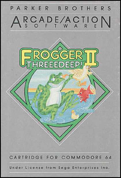 C64 Games - Frogger II: Threeedeep!