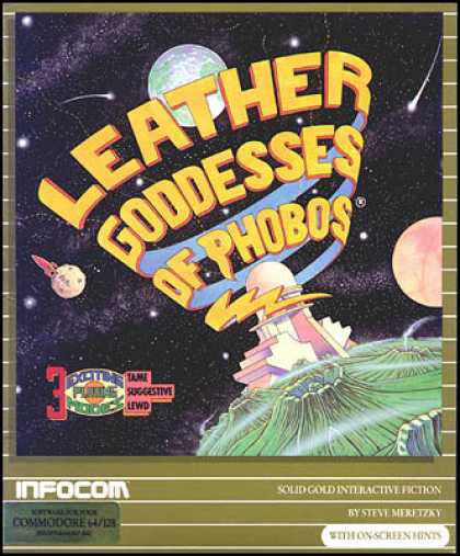 C64 Games - Leather Goddesses of Phobos