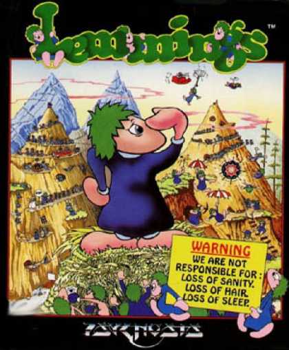 C64 Games - Lemmings