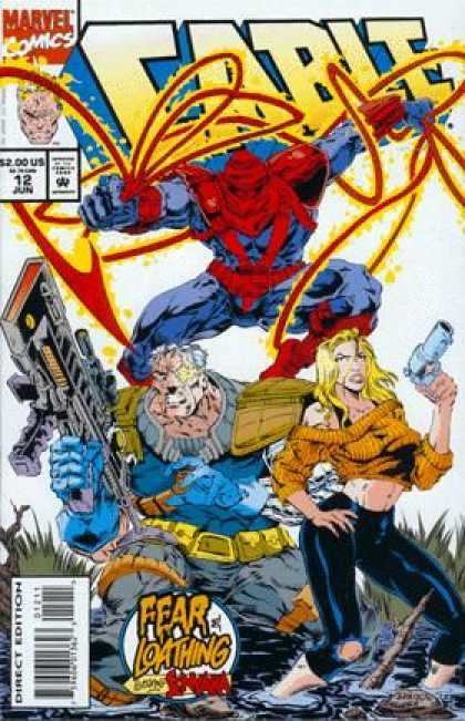 Cable 12 - Marvel - Guns - Fear And Loathing - Direct Edition - Costumes
