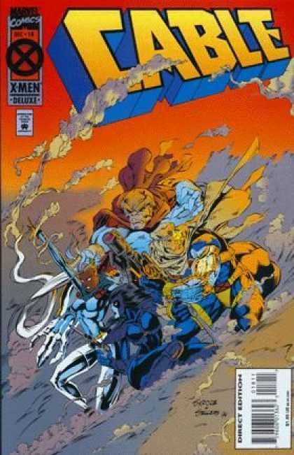 Cable 18 - X Men - Marvel Comics - Woman - Armor - Sliding