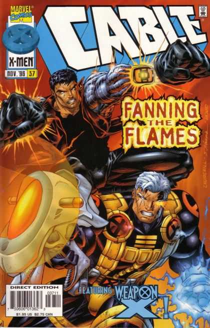 Cable 37 - Marvel - X-men - November - Fanning The Flames - Fists