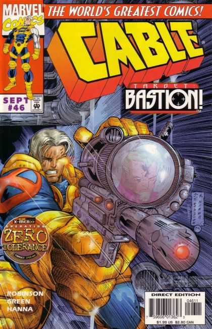Cable 46 - Marvel - Gun - The Worlds Greatest Comics - Costume - Direct Edition - Jose Ladronn