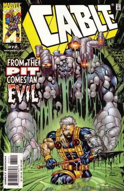 Cable 72 - From The Pit Comes An Evil - Spear - X-men - Sludge - Marvel - Andy Kubert