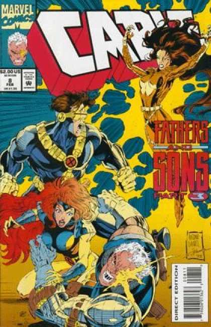 Cable 8 - Cyclops - Fathers And Sons - Jean Grey - Mutants - X-men