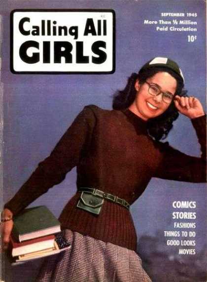 Calling All Girls 42 - Paid Circulation - Comic Stories - Fashion - Good Looks - Things To Do