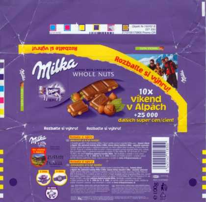Candy Wrappers - Milka
