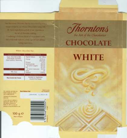 Candy Wrappers - Thorntons