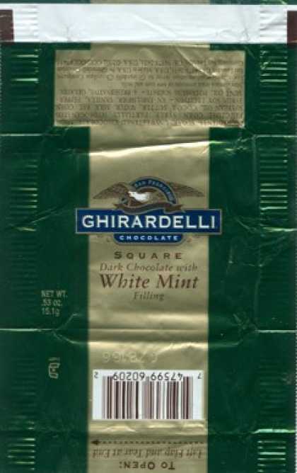 Candy Wrappers - Ghirardelli