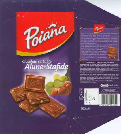 Candy Wrappers - Kraft Foods Romania