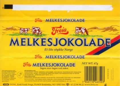 Candy Wrappers - Kraft Foods Norge