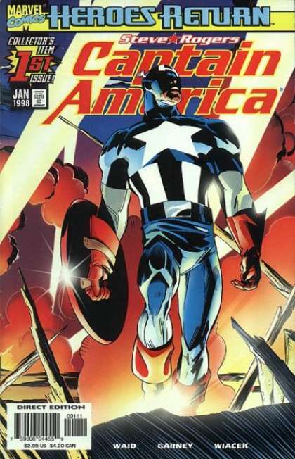 Captain America (1998) 1 - Ron Garney