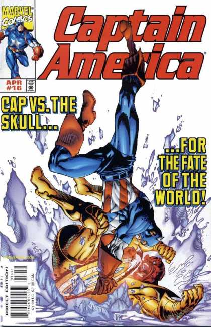 Captain America (1998) 16 - Skull - Fate - World - Fight - Struggle - Andy Kubert