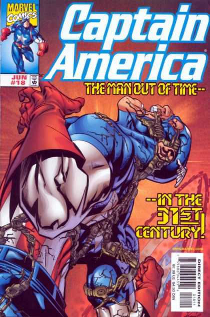Captain America (1998) 18 - Pain - Captain America - Stud - Gestalt - Robotics - Andy Kubert