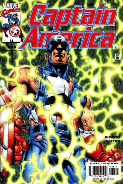 Captain America (1998) 38 - Marvel Comics - Shield - Jurgens - Superhero - Layton - Dan Jurgens
