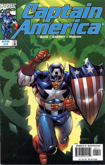 Captain America (1998) 4 - Marvel - Waid - Garney - Wiacek - Approved By The Comics Code Authority - Ron Garney