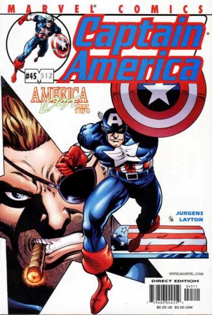 Captain America (1998) 45 - Captain America - Marvel Comics - 45 - America Lost - Part 1 Of 4 - Dan Jurgens