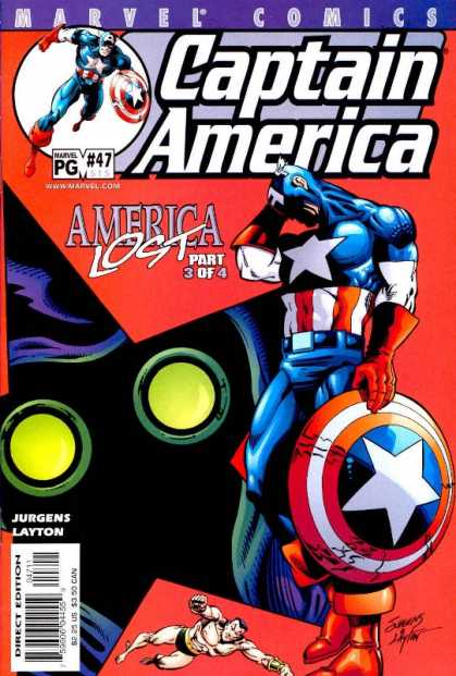 Captain America (1998) 47 - Sad - Shield - Part 3 Of 4 - Yellow Eyes - Lost - Dan Jurgens