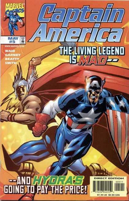 Captain America (1998) 5 - Marvel - Waid - Garney - Beatty - Smith - Ron Garney