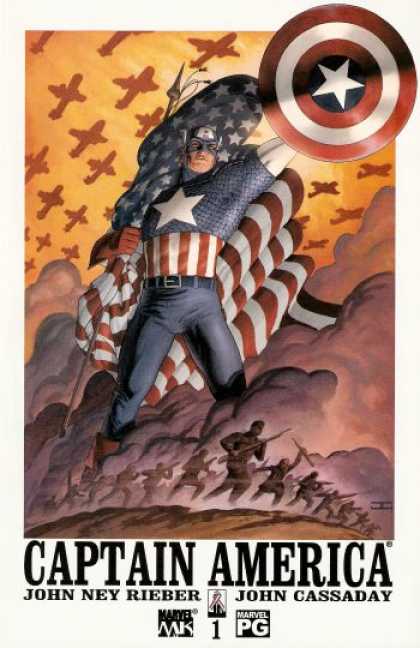 Captain America (2002) 1 - John Cassaday