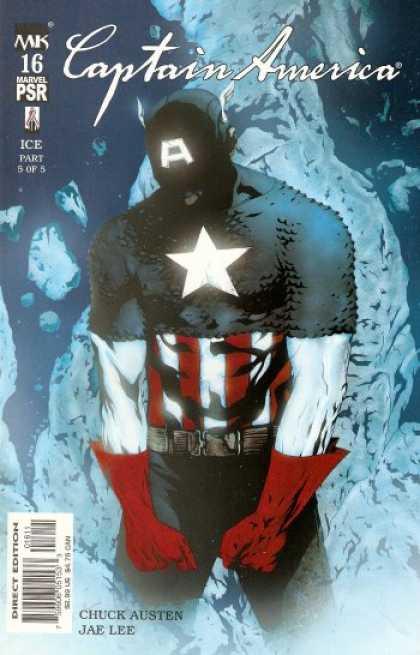 Captain America (2002) 16 - Marvel Psr - Dark Moody - Classic Character - Star - Stripes - Jae Lee
